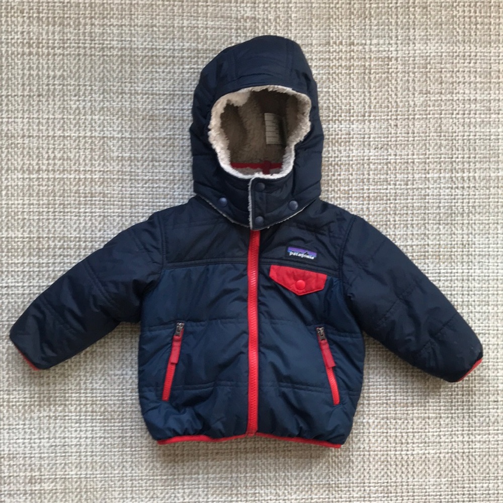 Patagonia Reversible Tribbles Jacket (size 12-18m) - Picture 1 of 5